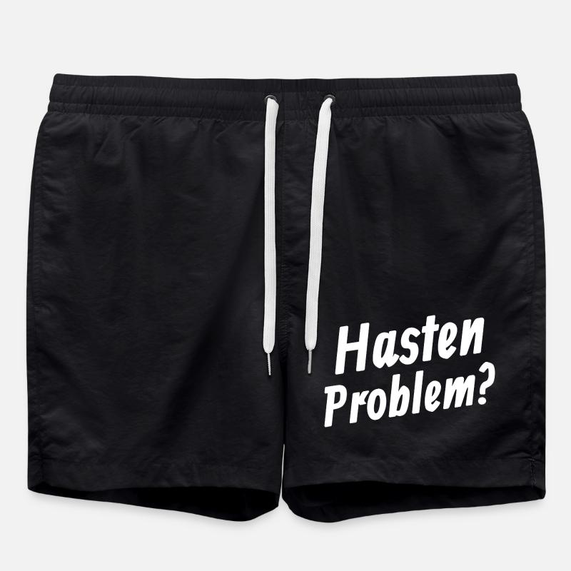 Hasten Problem - Swim Trunks - black