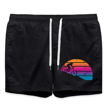 Hrvatska Football - Short de bain - noir - Devant - AI Model Male 185 light (185cm)