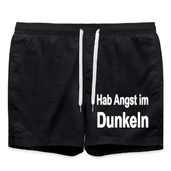 Dark - Swim Trunks - black - Front - AI Model Male 185 light (185cm)