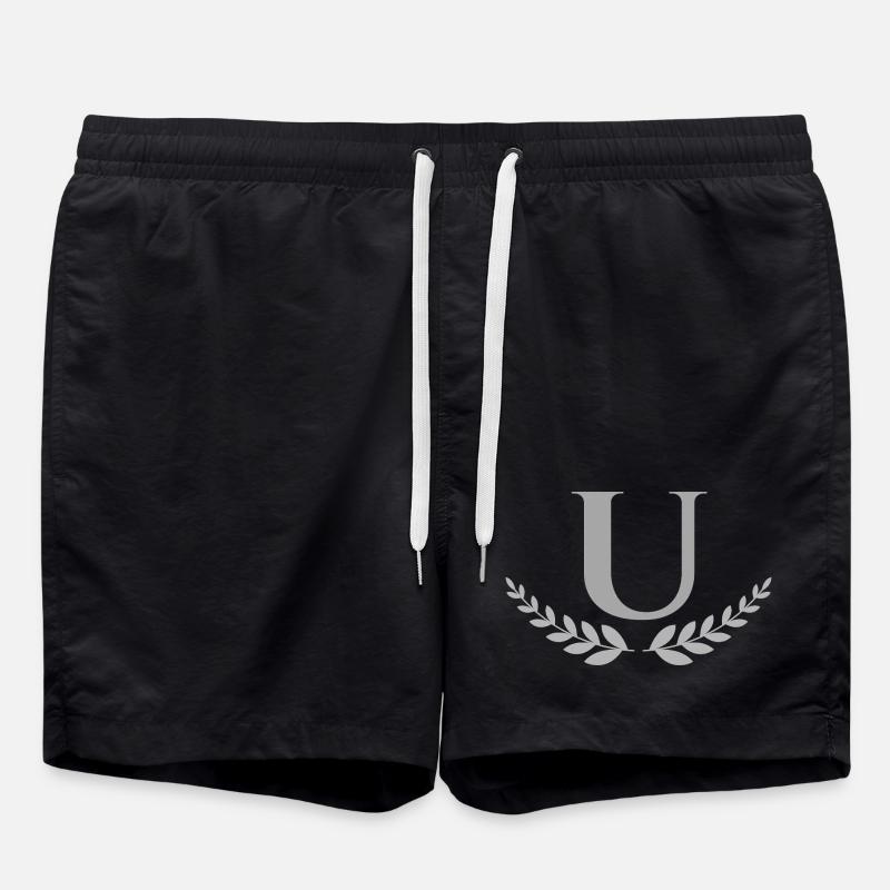 U - Short de bain - noir