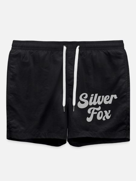 Silver Fox - Swim Trunks - black
