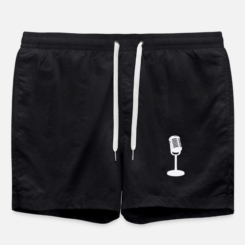 Microphone - Swim Trunks - black