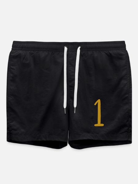 1 - Swim Trunks - black
