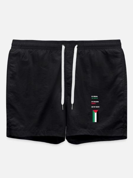 TERRIEN - Short de bain - noir