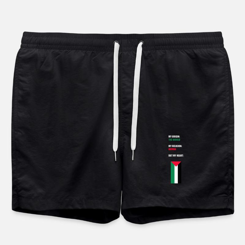 ERDLING - Badeshorts - Schwarz