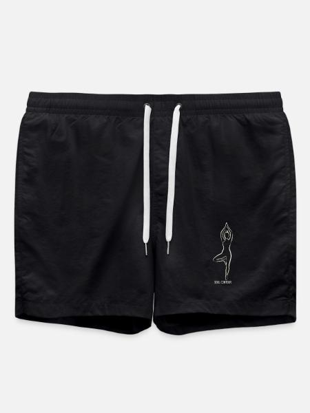 CONTOUR DE L’ÂME - Vrikshasana - Short de bain - noir