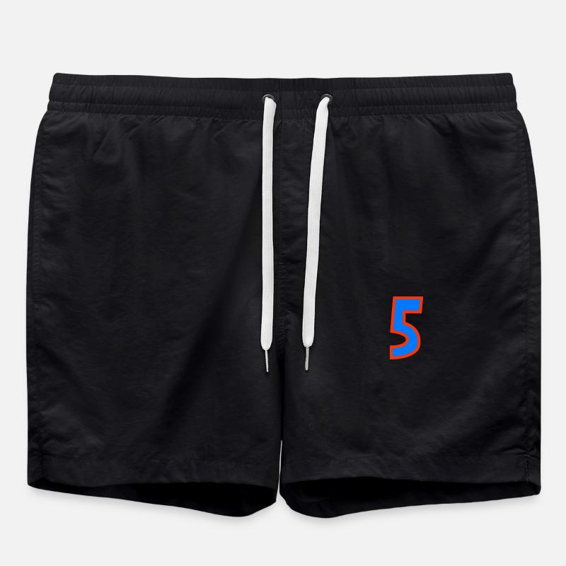 ANNIVERSAIRE. HAPPY BIRTHDAY. JOYEUX ANNIVERSAIRE. - Short de bain - noir