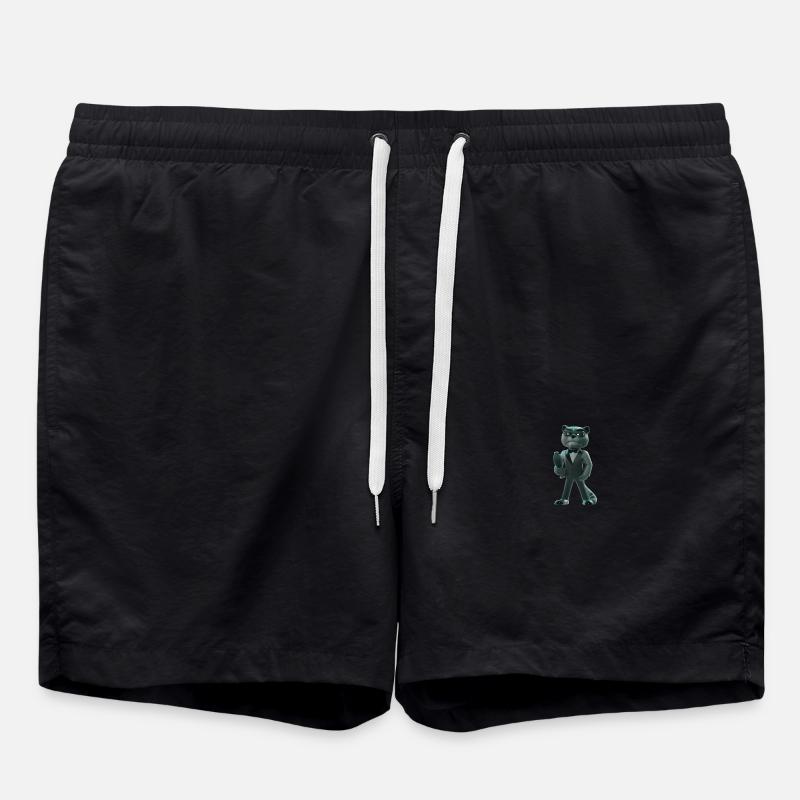 Mafia cat - Swim Trunks - black