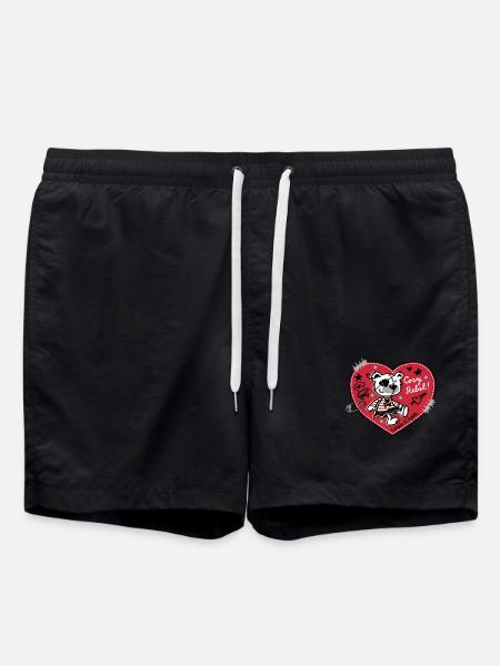 Cosy Rebel - Badeshorts - Schwarz