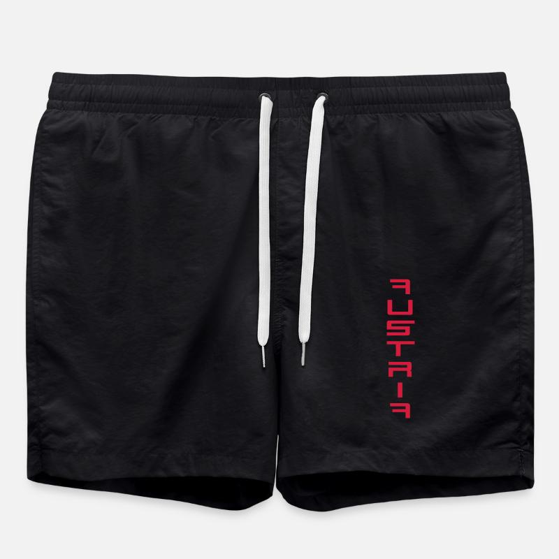Austria - Badeshorts - Schwarz