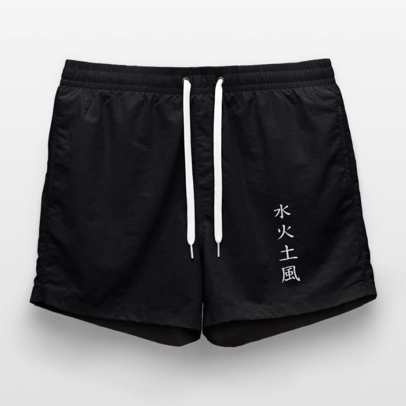 Chemise Elements : Eau, Feu, Terre, Vent Short de bain