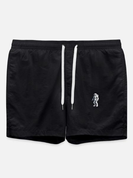 Astronaute - Profession Design Sticker - Short de bain - noir