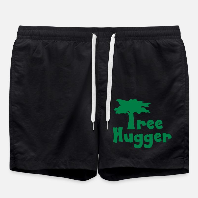 Tree Hugger - Short de bain - noir