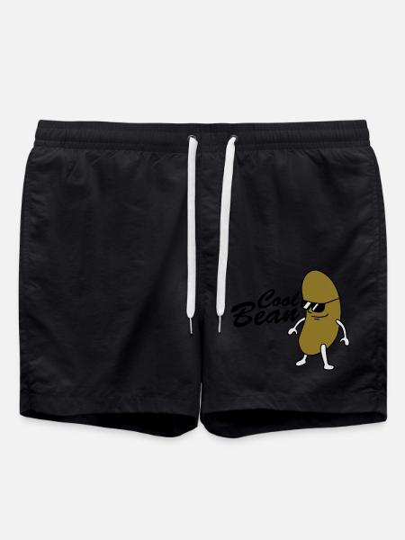 Cool Bean Boss - Swim Trunks - black