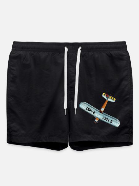Udet Flieger 02 - Badeshorts - Schwarz