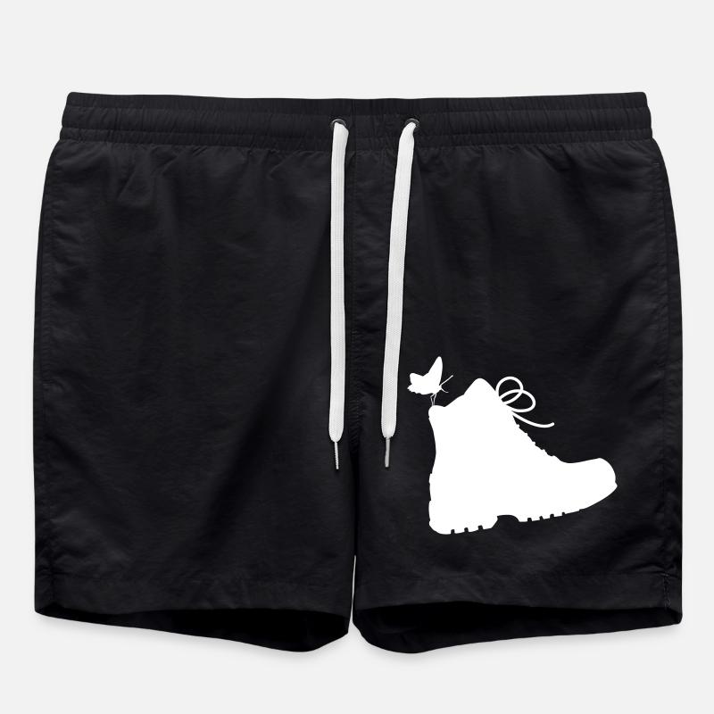 Chaussures de randonnée - Short de bain - noir
