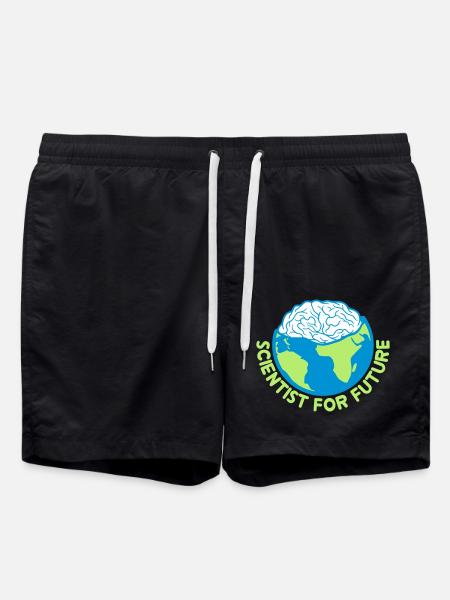 Scientist for Future - Swim Trunks - black