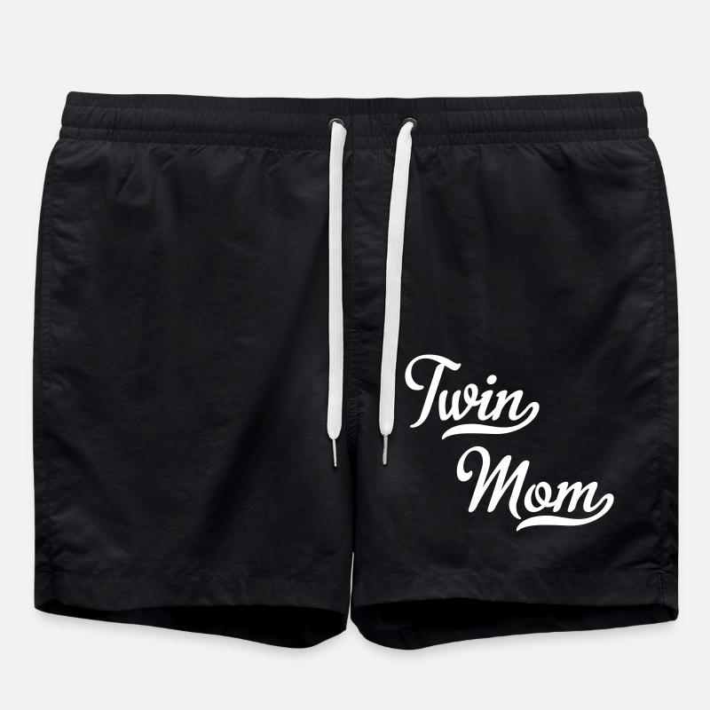 Twins Mother - Swim Trunks - black