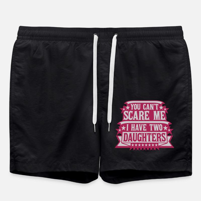 I have two daughters - Swim Trunks - black