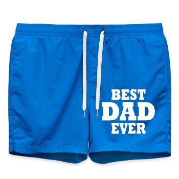 Best dad ever - Short de bain - cobalt blue - Devant