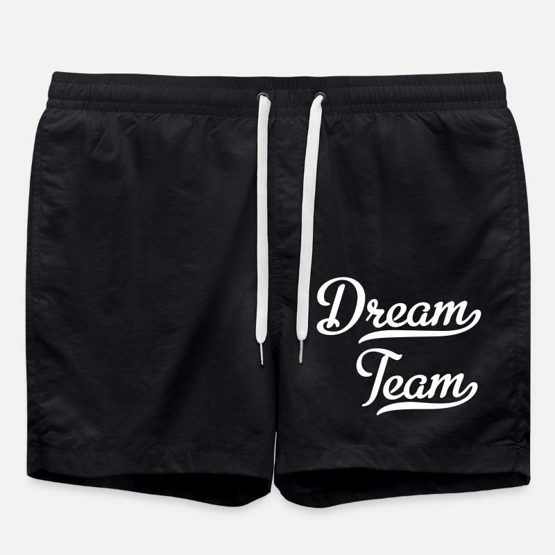 Dream Team - Swim Trunks - black