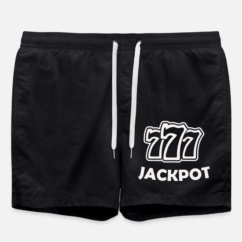 777 - Swim Trunks - black