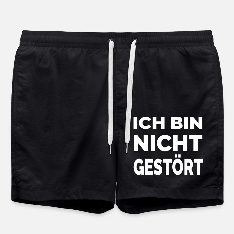Party - Badeshorts - Schwarz