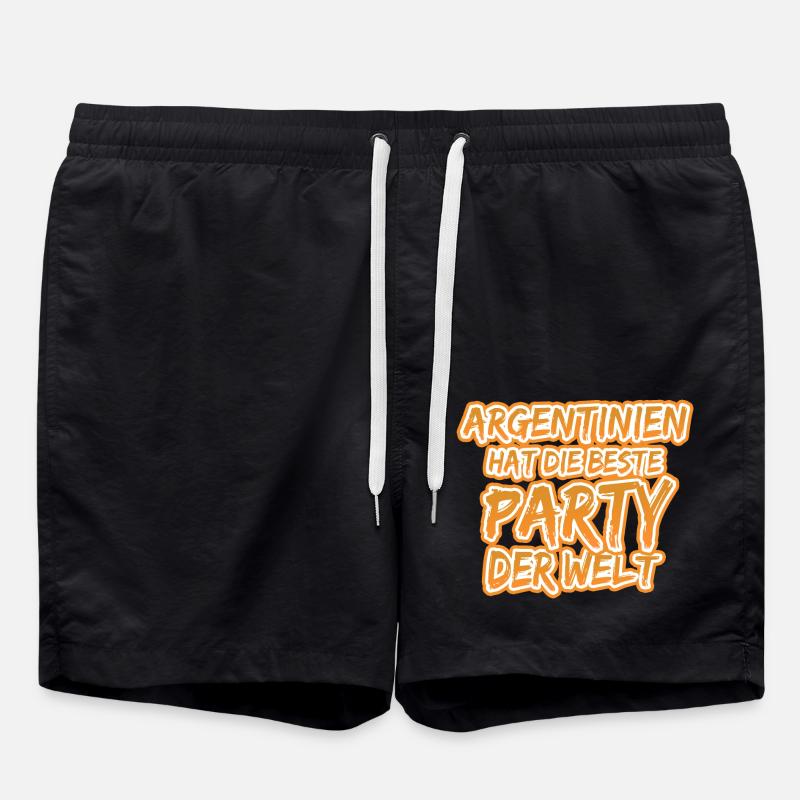 Gift for Argentina - Swim Trunks - black