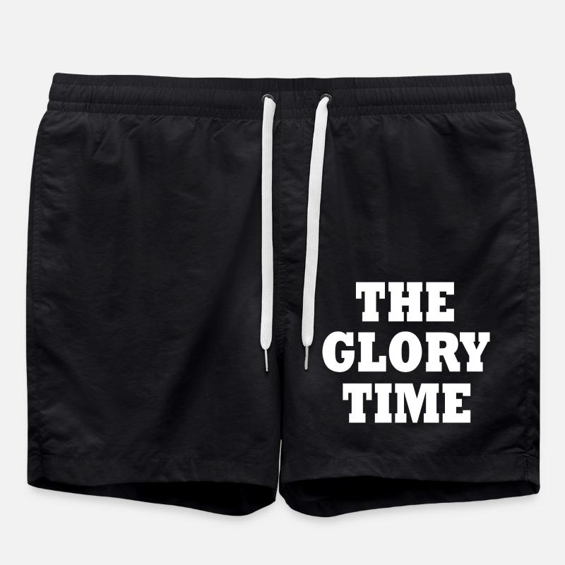 The glory time - Swim Trunks - black
