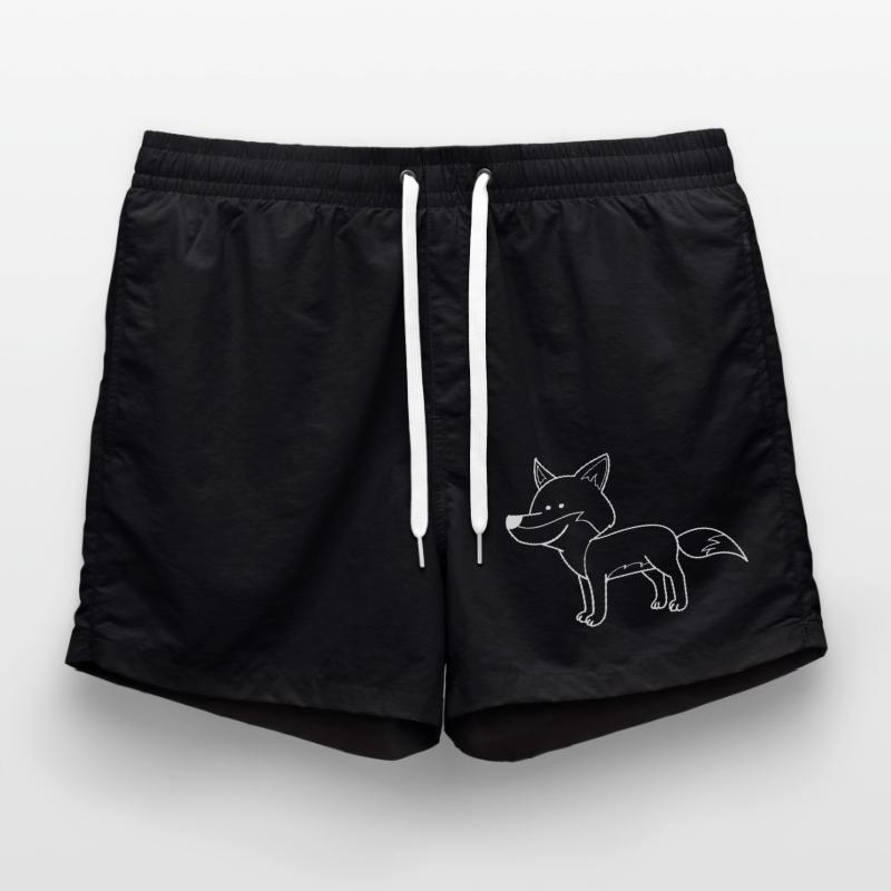 Fox Comic Swim Trunks