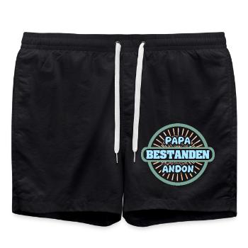 First name Andon - Swim Trunks - black - Front - AI Model Male 185 light (185cm)