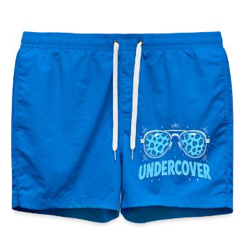 Lunettes de soleil drôles et costume de discours infiltré - Short de bain - cobalt blue - Devant
