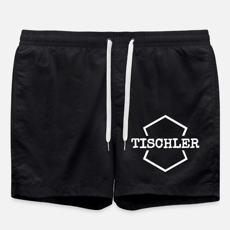 Arbeit Tischler - Badeshorts - Schwarz