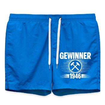 Erzgebirge Gewinner - Badeshorts - Cobalt blue - Vorne