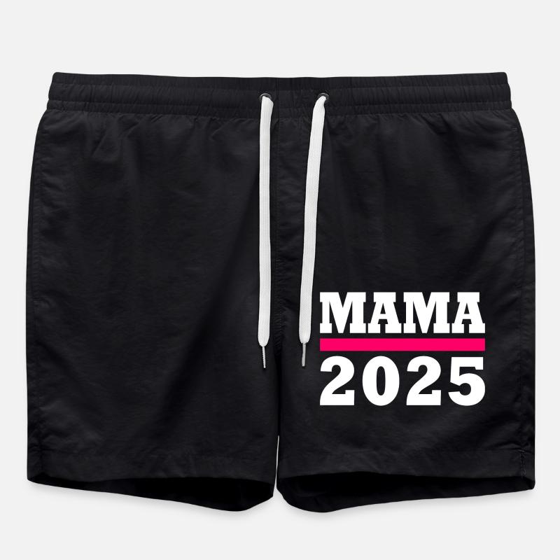 Mama 2025 - Short de bain - noir