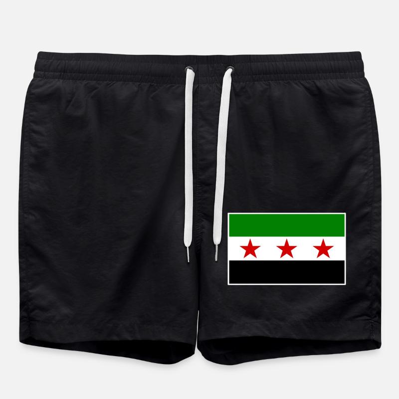 syrien - Badeshorts - Schwarz