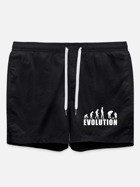 EVOLUTION PUKE gift - Swim Trunks - black