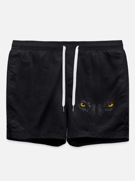 yeux - Short de bain - noir