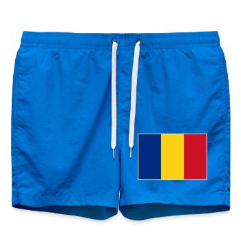 Drapeau Roumanie - Short de bain - cobalt blue - Devant