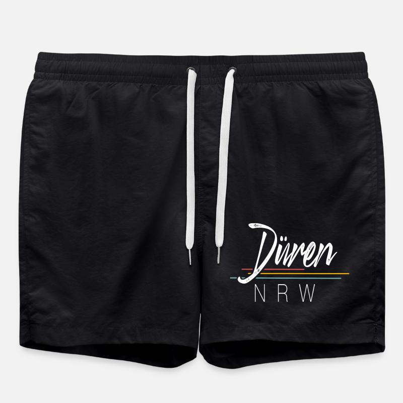 Düren Nrw - Badeshorts - Schwarz