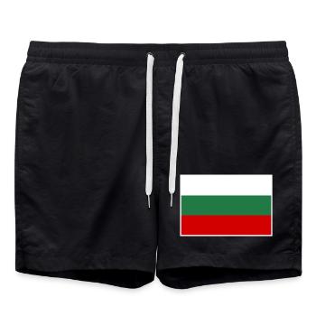 Drapeau de la Bulgarie - Short de bain - noir - Devant - AI Model Male 185 light (185cm)