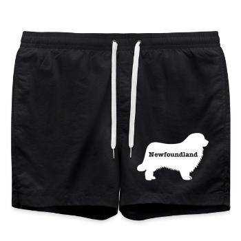 Terre-Neuve - Short de bain - noir - Devant - AI Model Male 185 light (185cm)