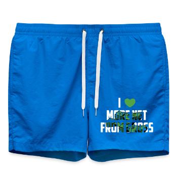 More net from gross - Swim Trunks - cobalt blue - Front