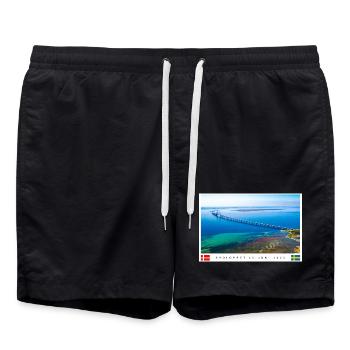 Broloppet 2025 - Short de bain - noir - Devant - AI Model Male 185 light (185cm)