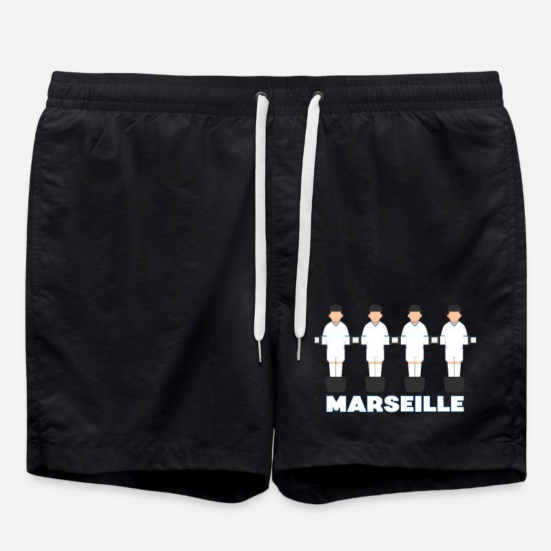 Marseille - Badeshorts - Schwarz
