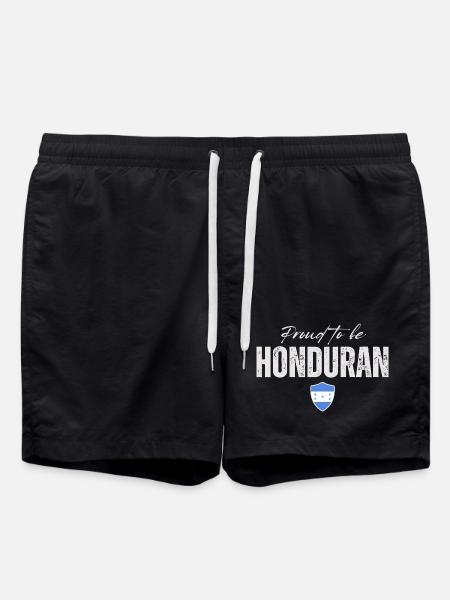 Proud Honduran, Made in Honduras - Swim Trunks - black