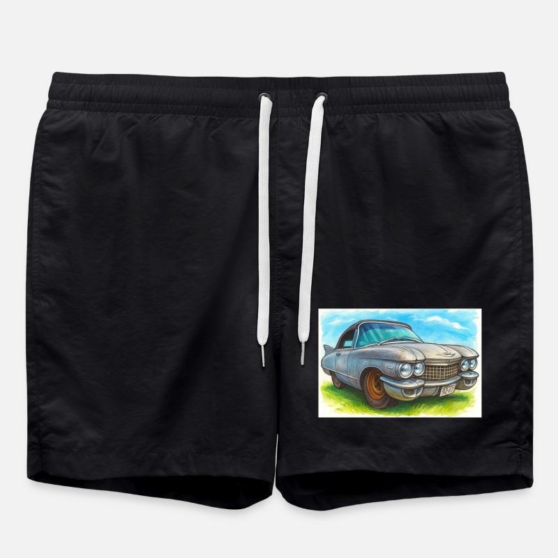 Rétro Classique Cad -60 - Short de bain - noir
