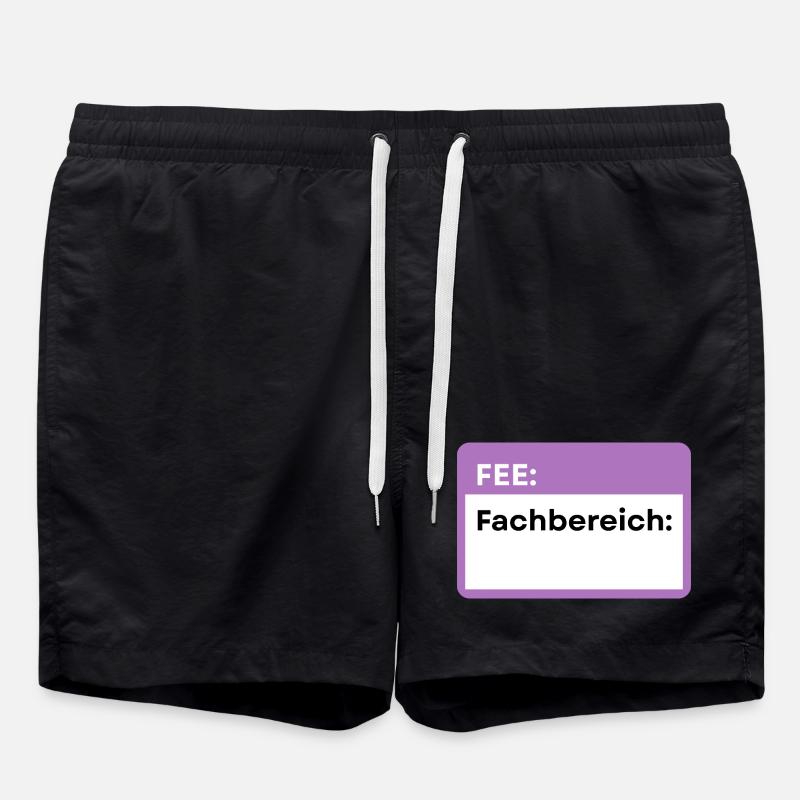 Département de Schild Lila - Short de bain - noir
