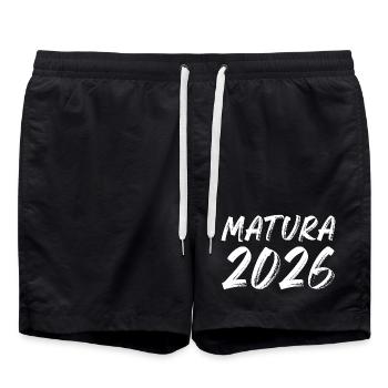 Maturité 2026 - Short de bain - noir - Devant - AI Model Male 185 light (185cm)