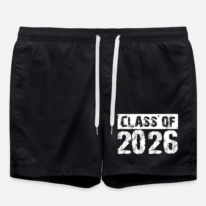Année 2026 – Promotion Diplômé Étudiant Étudiant - Short de bain - noir